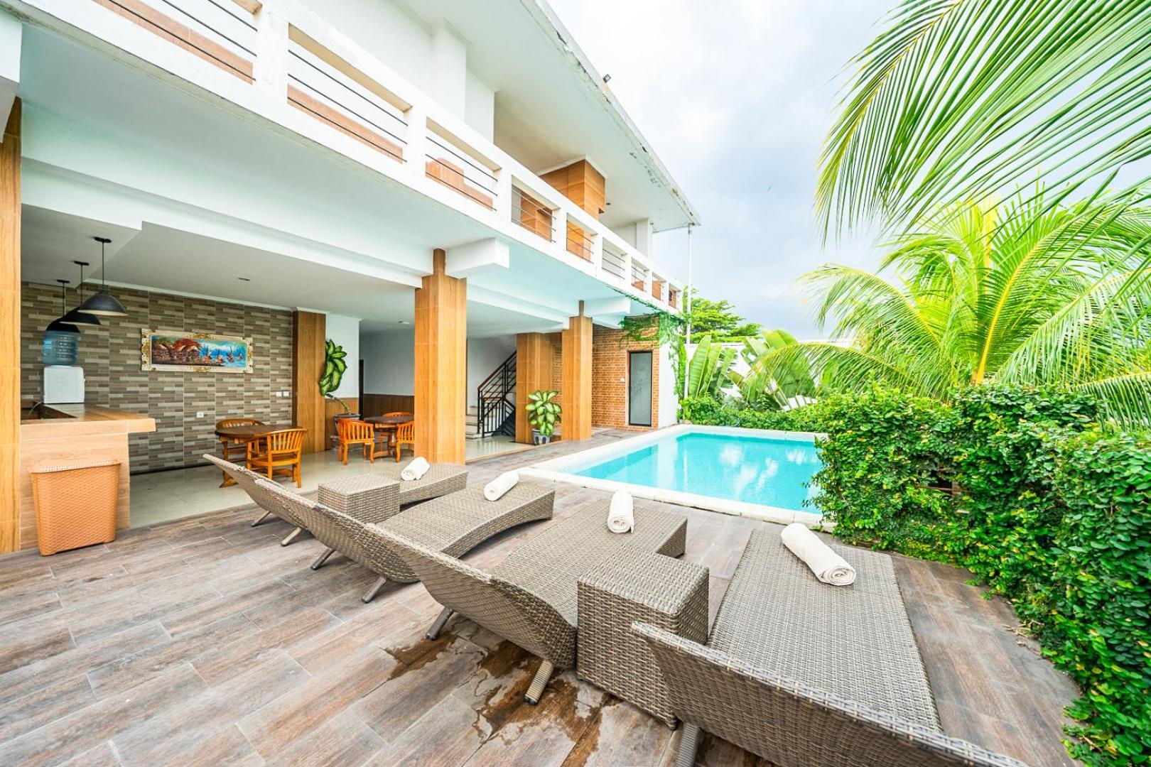 Pantai Guesthouse Canggu Esterno foto