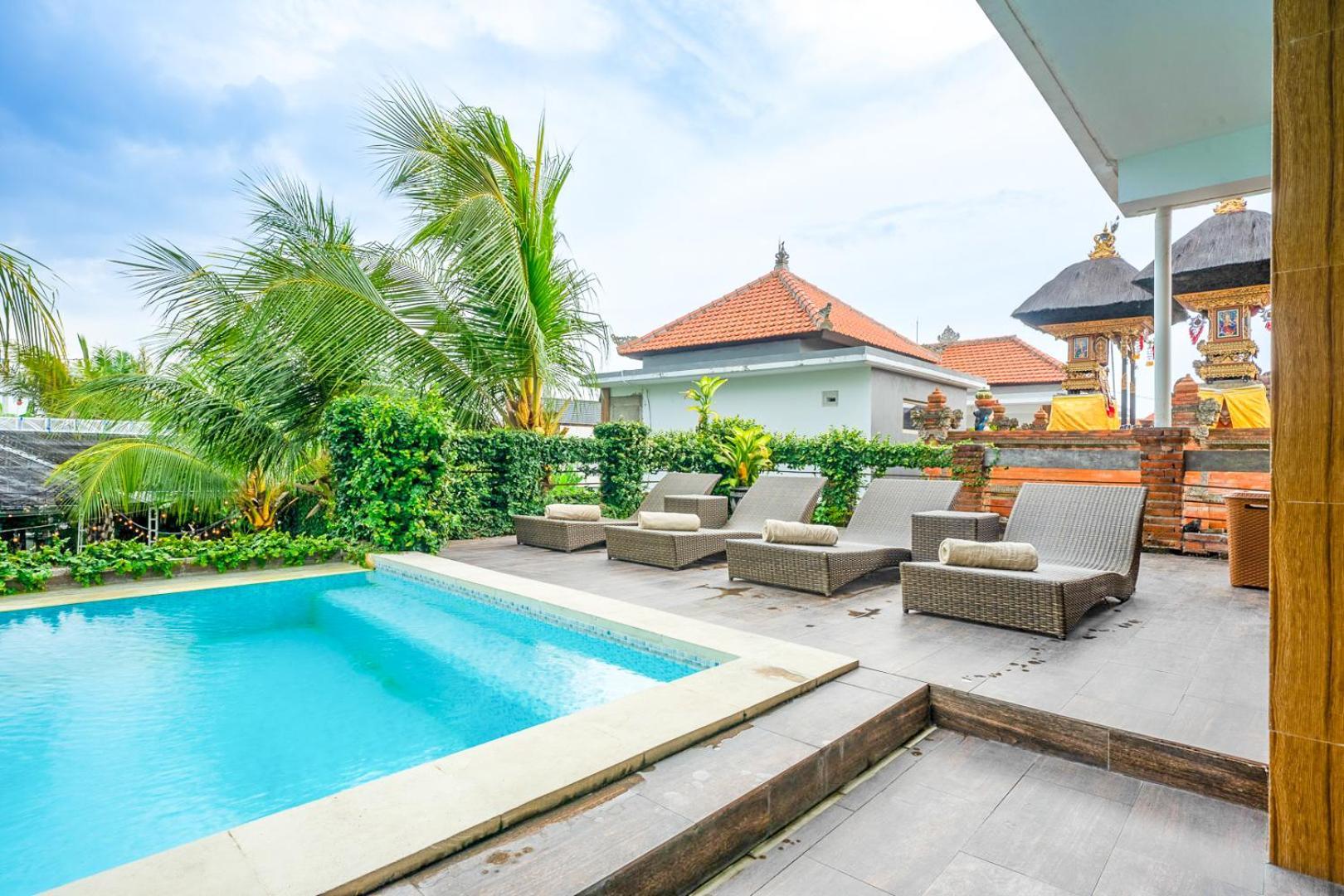 Pantai Guesthouse Canggu Esterno foto