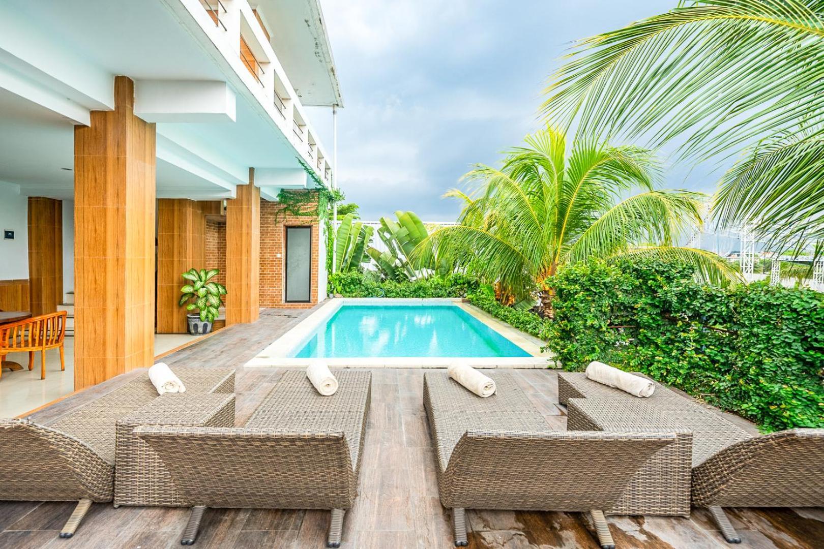 Pantai Guesthouse Canggu Esterno foto