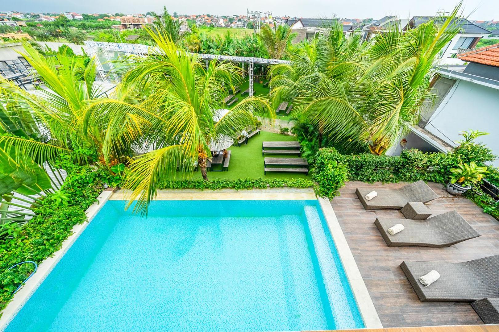 Pantai Guesthouse Canggu Esterno foto